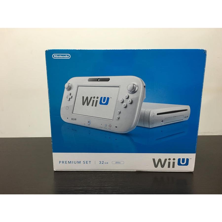 新品 Wii U プレミアムセット shiro nintendo 任天堂 ウィーユー 純正