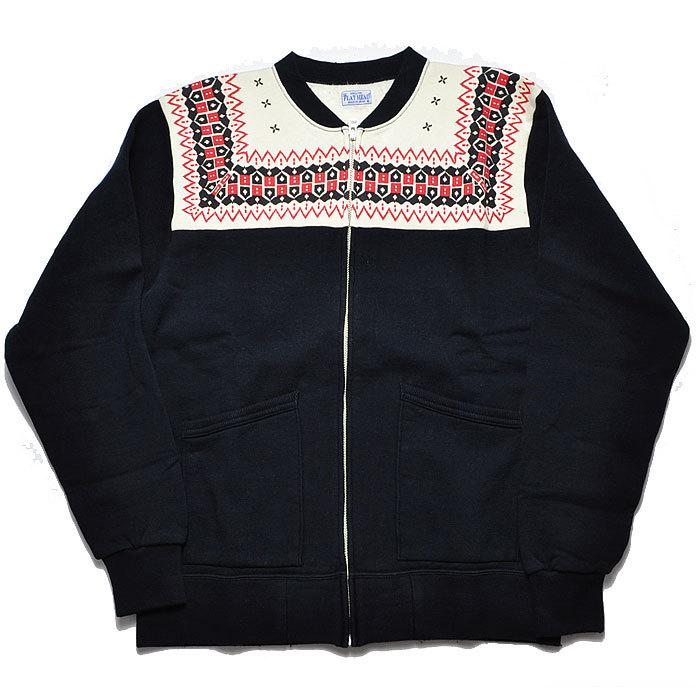 The Flat Head（フラッドヘッド） フラットヘッド 雪柄 フルジップ