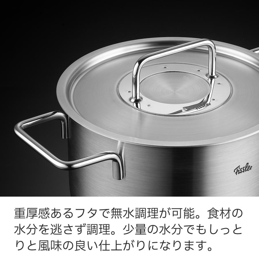 Fissler（フィスラー） 公式 両手鍋 20cm ピュア コレクション