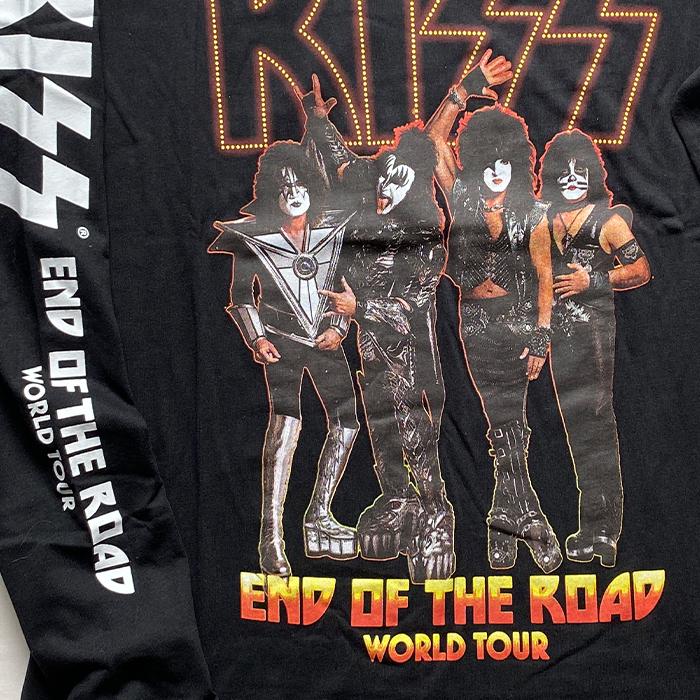 KISS キッス ロングスリーブ Tシャツ キス ステージ ロンT END OF THE