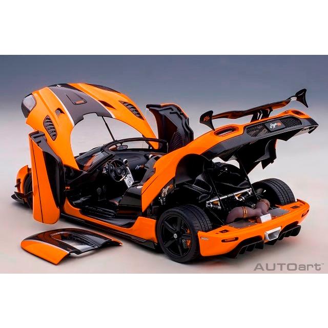 新品 79023 オートアート 1/18 ケーニグセグ アゲーラ RS （オレンジ