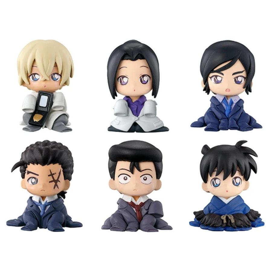 名探偵コナン ちぢませ隊10 全6種セット BANDAI コンプリート 【在庫品