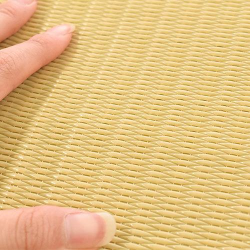 イケヒコ い草風PPカーペット ラグ 8畳 江戸間 348×352cm 日本製