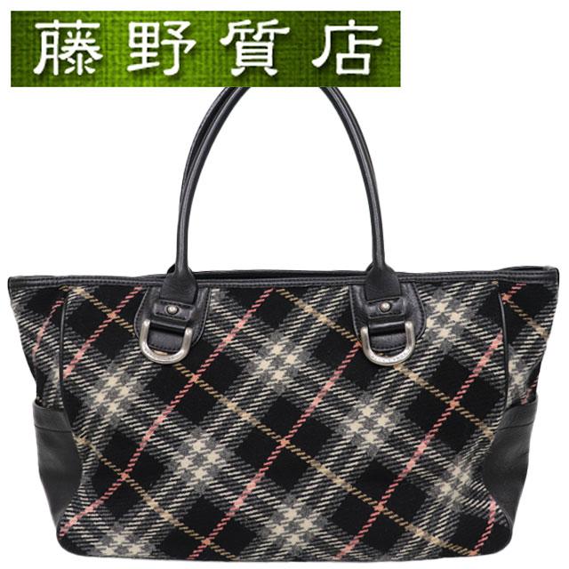 BURBERRY（バーバリー） ブルーレーベル トートバック ツイード