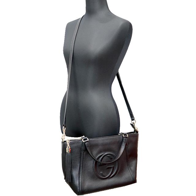 GUCCI（グッチ） ソーホー 2way ショルダー バッグ トートバッグ 斜め