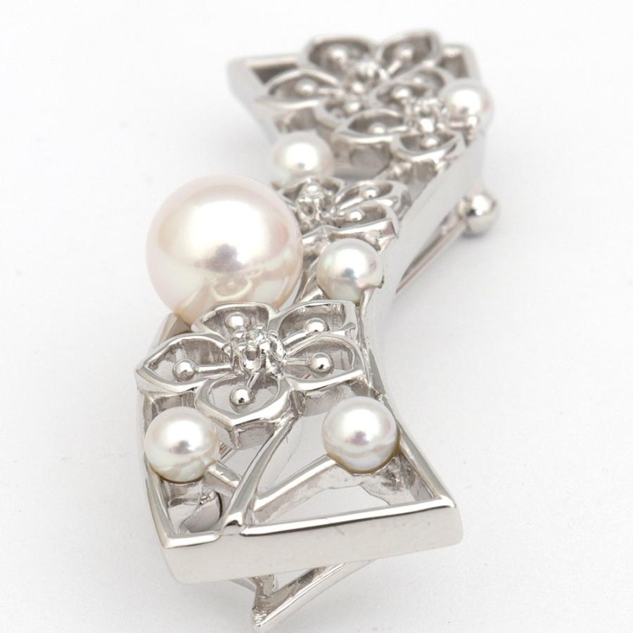 MIKIMOTO（ミキモト） （美品）ミキモト 帯留め 兼 ブローチ K18