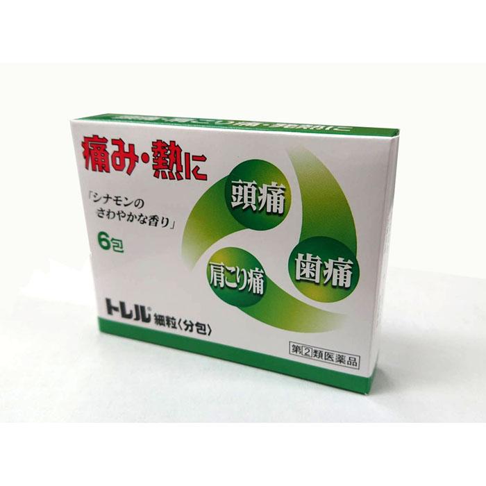 トレル細粒〈分包〉（6包） 解熱 痛み止め 頭痛 歯痛 関節痛 置き薬