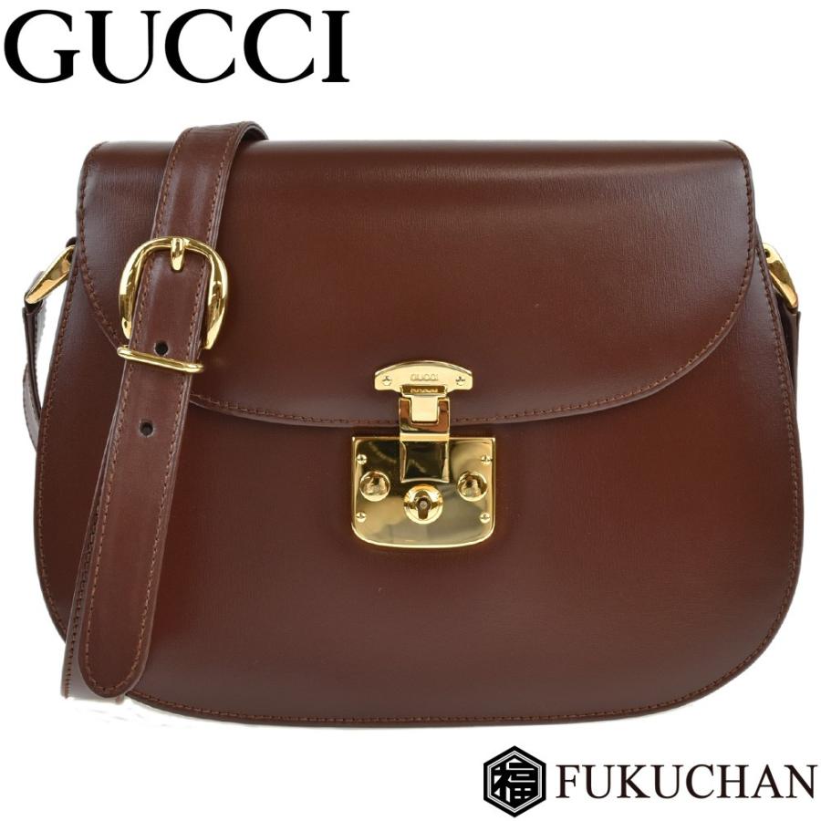 GUCCI（グッチ） ショルダーバッグ/ヴィンテージ バッグ ダーク