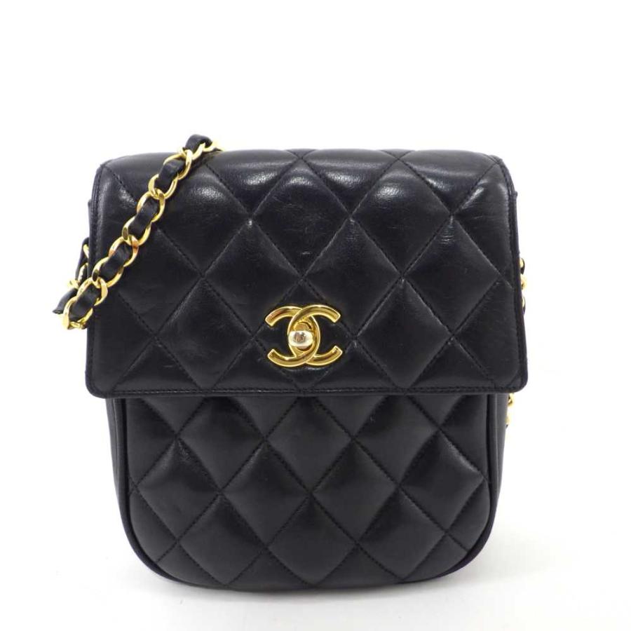 CHANEL（シャネル） マトラッセ チェーンショルダーバッグ ラムスキン