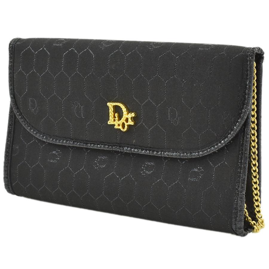 クリスチャンディオール Christian Dior ハニカム チェーンショルダー