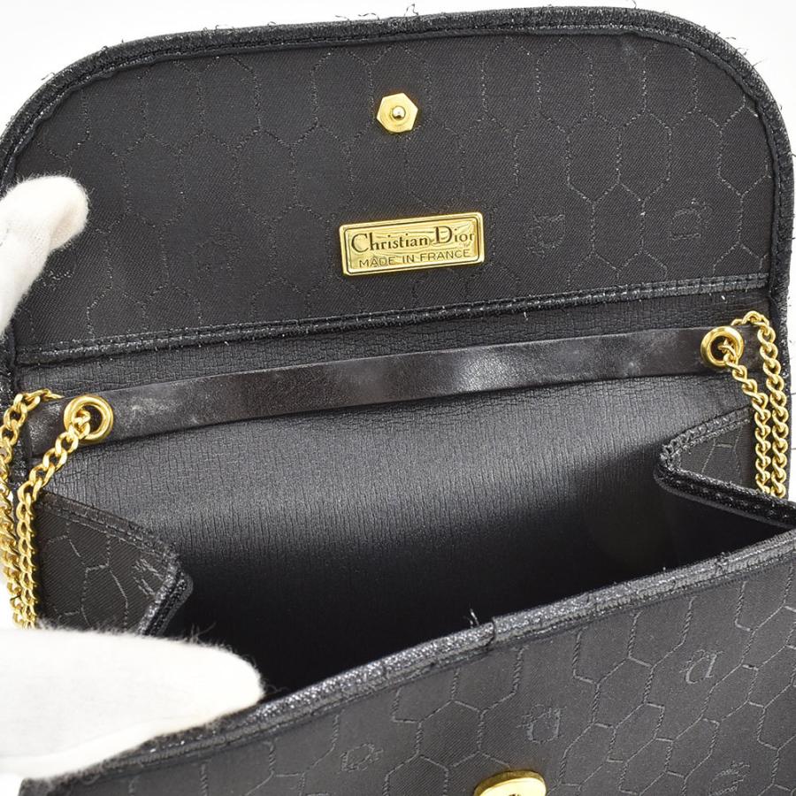 クリスチャンディオール Christian Dior ハニカム チェーンショルダー
