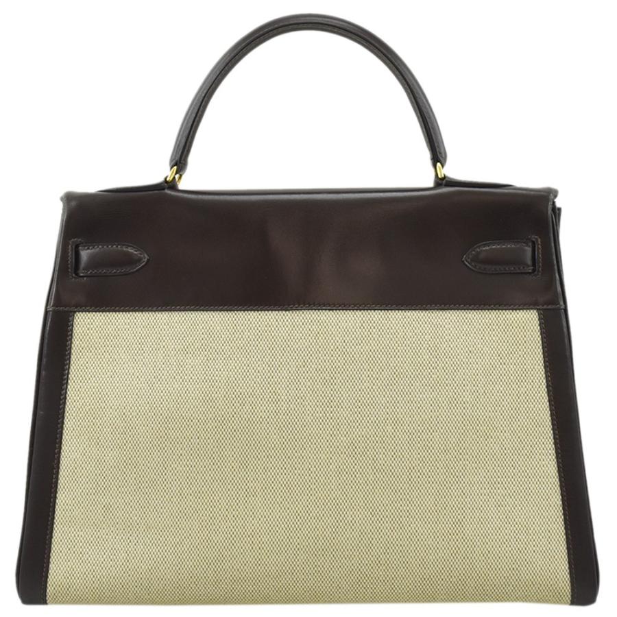 HERMES（エルメス） ケリー32 内縫い トワルアッシュ×ボックスカーフ