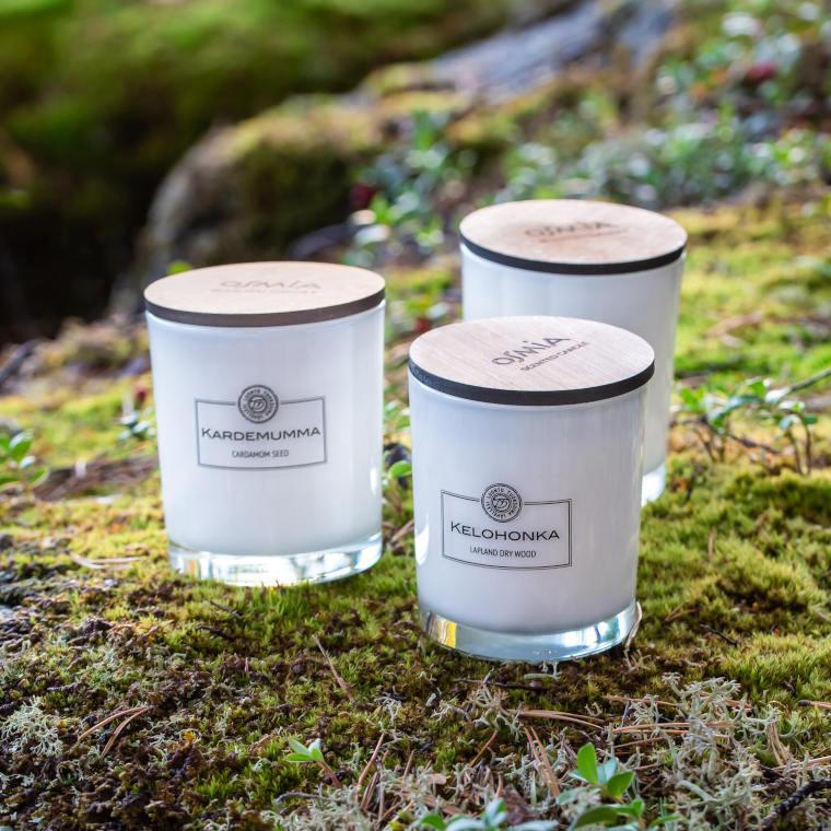 キャンドル「OSMIA（オスミア）」ScentedCanlde-キャンドル（直径7cm