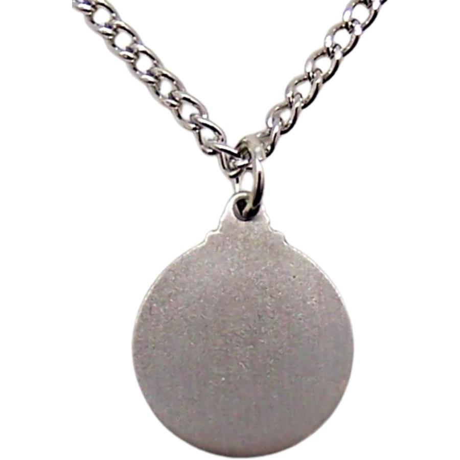 並行輸入品】アッシジの聖フランチェスコ 3/4インチ ピューターメダル