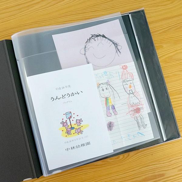 ナカバヤシ アルバム 台紙 リフィル Lサイズフエルアルバム用 ワン