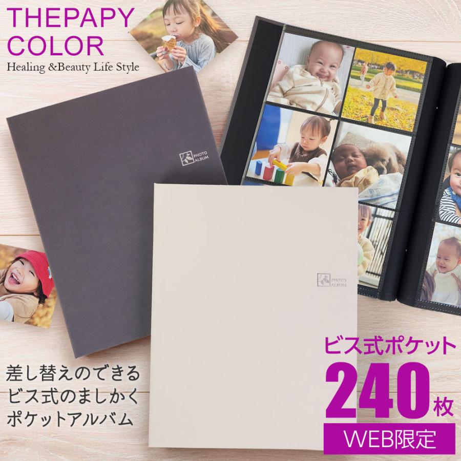 ナカバヤシ 【WEB限定品】ナカバヤシ セラピーカラー ビス式 ポケット