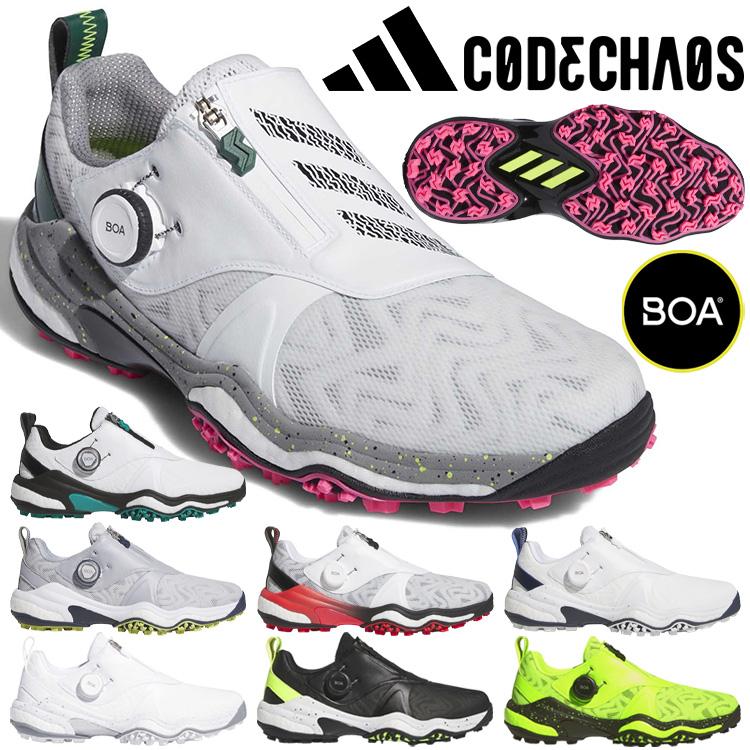 adidas ゴルフシューズ ホワイト ジッパー付き adidas ゴルフシューズ