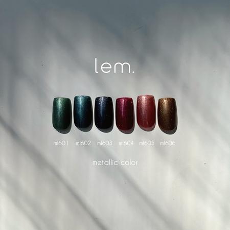 カラーチャート台紙付き】lem. レム カラージェル 全色100色セット 各