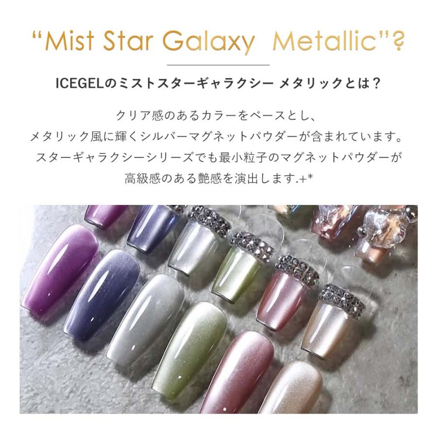 アイスジェル ICE GEL A BLACK ミストスターギャラクシージェル