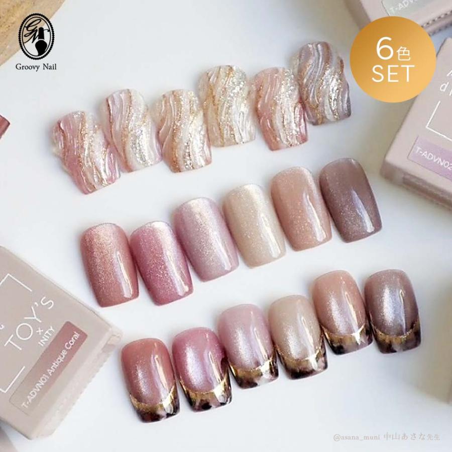 TOY's × INITY ARTiS di voce×トイズマグ ナチュラル 7ml 6色セット T