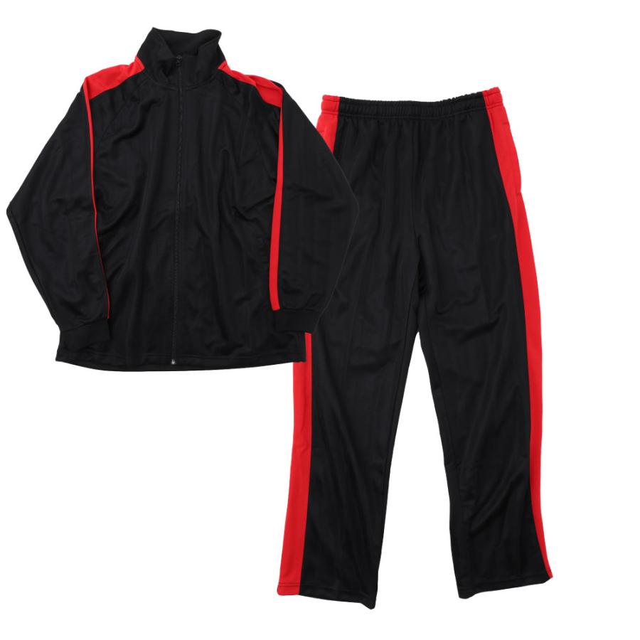 ジャージ メンズ 上下 スウェット 寝巻 シャドーストライプ ストライプ