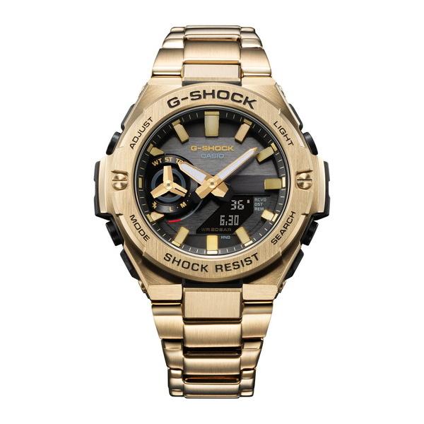 G-SHOCK GST-B500GD-9A G-STEEL タフソーラー スマホ連動 アナデジ