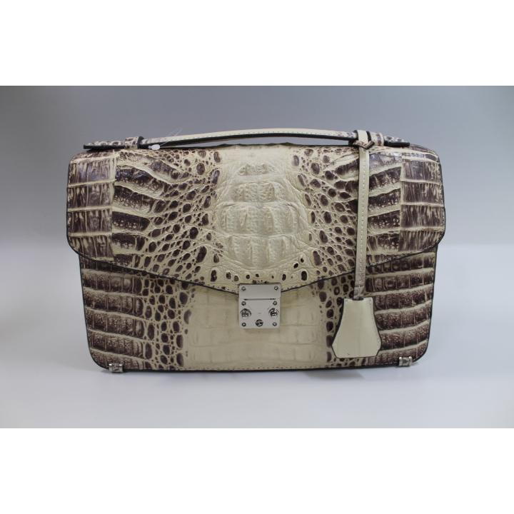 8時間限定15%クーポンあり】ヒマラヤ クロコダイル バッグ 本革 ヘッド