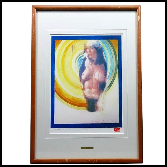 池田満寿夫 『Venus in Yellow Circles』 (57/280) ヴィーナスイン