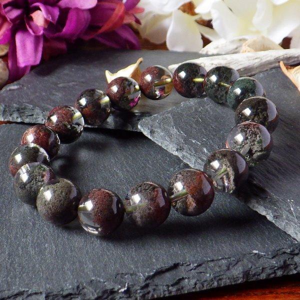 開運 ガーデンクォーツ ブレスレット 魔除け パワーストーン メンズ