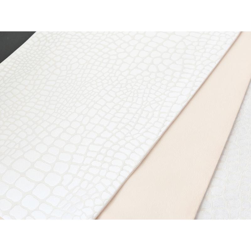 お仕立て上がり 振袖用 クロコ風 型押し柄 袋帯 日本製 全3色 hp-299