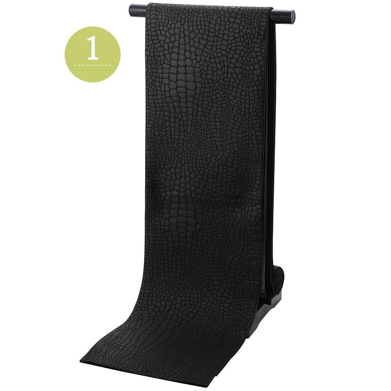 お仕立て上がり 振袖用 クロコ風 型押し柄 袋帯 日本製 全3色 hp-299