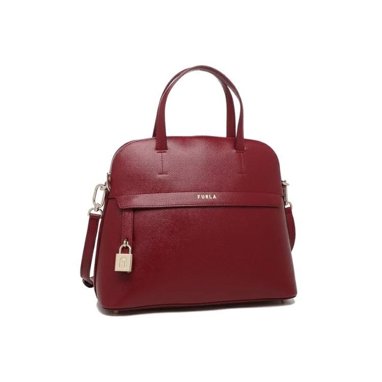 FURLA（フルラ） [正規品]送料無料 PIPER レッド ハンドバッグ