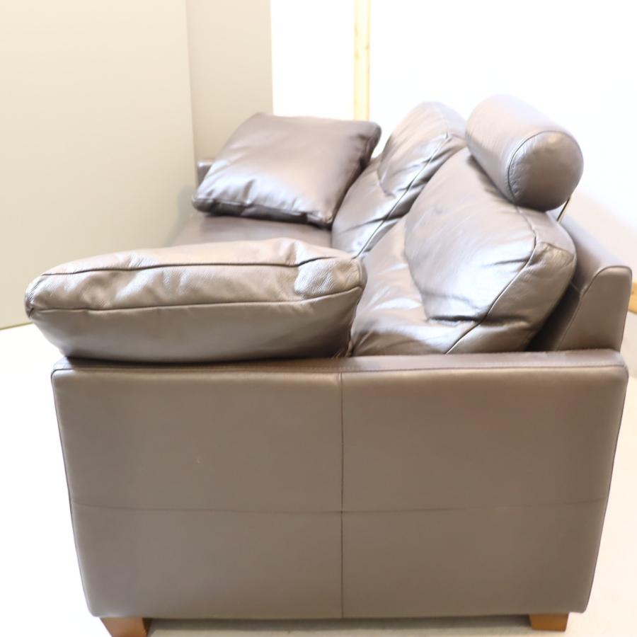 KEYUCA ケユカ ゴーダ 本革 2.5人掛けソファ ラブソファ ヘッドレスト