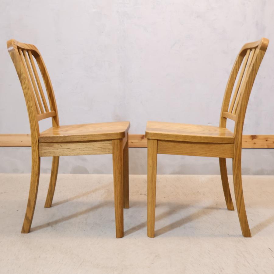 MOMO natural モモナチュラル オーク材 BASIC CHAIR ダイニングチェア