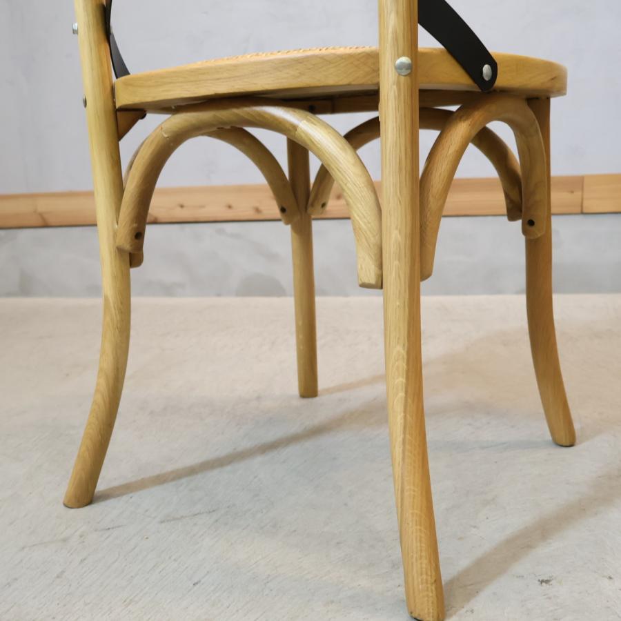 Knot antiques CRASH GATE クラッシュゲート X-BACK CHAIR ナラ材