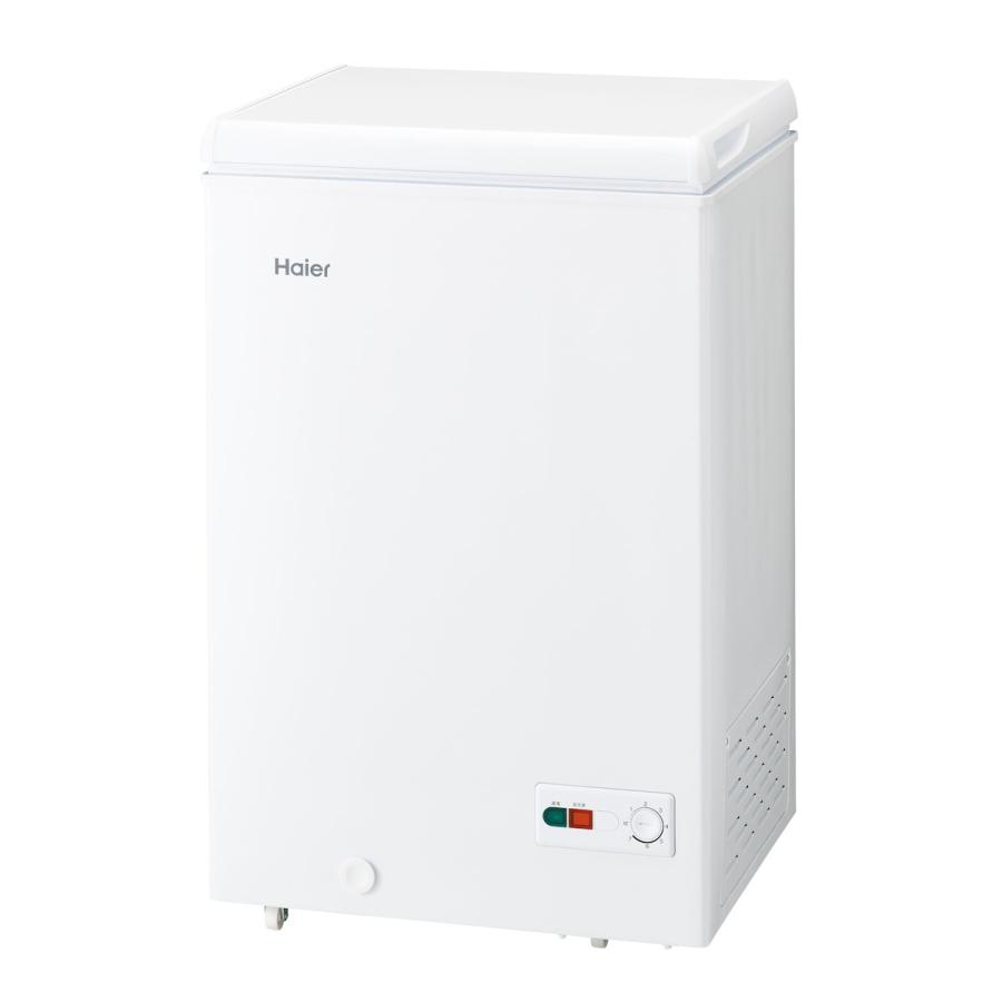 ハイアール フリーザー 上開き冷凍庫 100L ホワイト JF