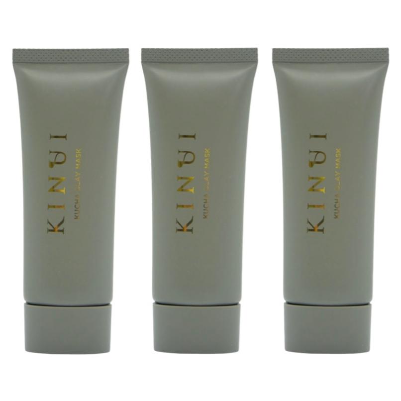キヌユイ KINUI きぬゆい 3個 クチャクレイマスク フェイスパック 50g