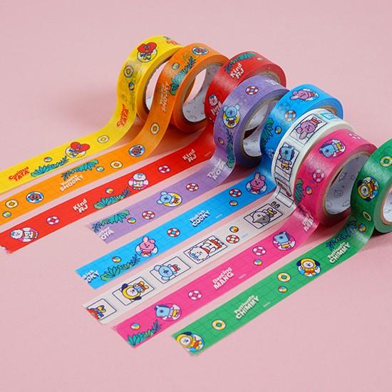 BT21 マスキング テープ II [韓国文具][文房具][かわいい][防弾少年団