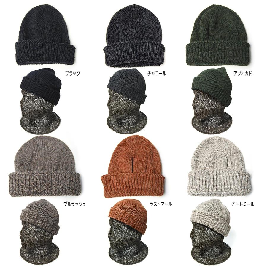 ベビーアルパカxシルクニットキャップ INIS MEAIN イニシュマン ニット