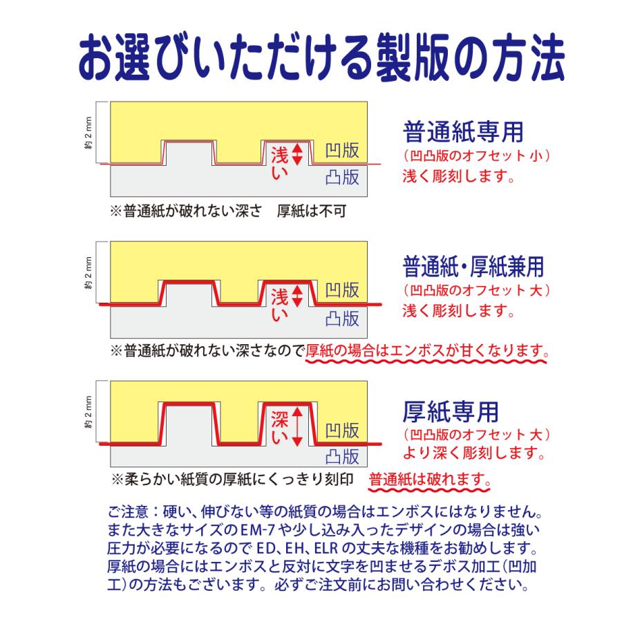 シャイニー エンボッサー オーダー オーダーメイド オリジナル EM