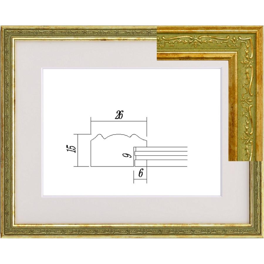 8222 F8 水彩額縁,デッサン額縁,水彩スケッチF8/激安/40％OFF 樹脂製