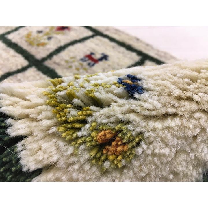 ギャッベ 玄関マット 約58.5×87.5cm 00341】GABBEH・ギャッペ(ギャべ