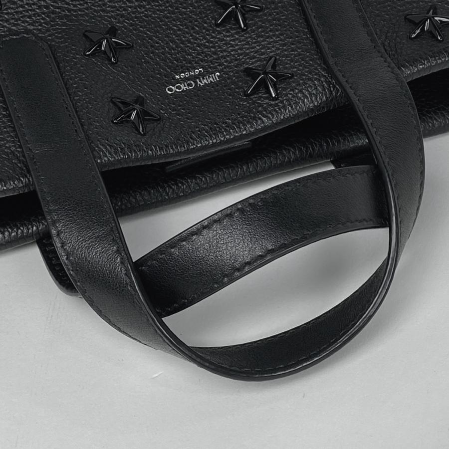 JIMMY CHOO（ジミーチュウ） ロゴ ハンドバッグ スタッズ スター 星