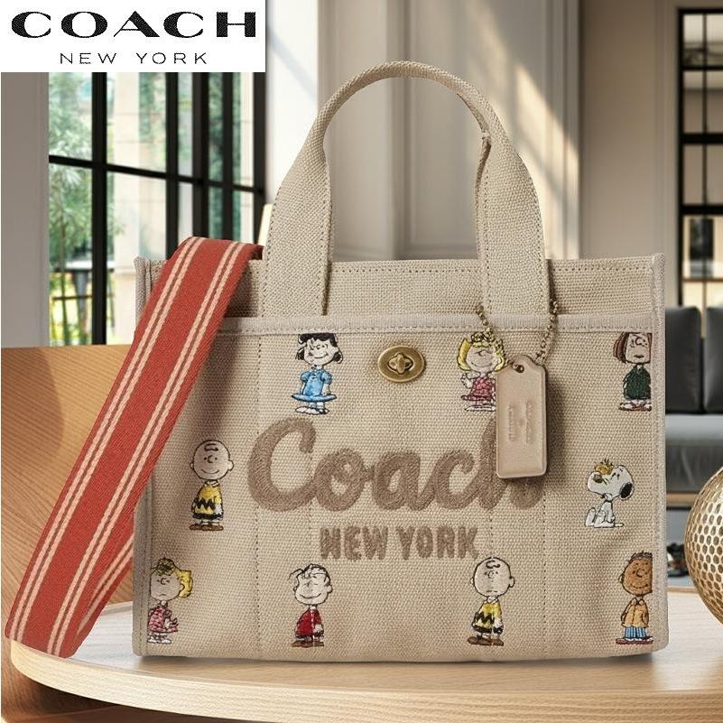 COACH（コーチ） COACH x ピーナッツ コラボ スヌーピー トート バッグ