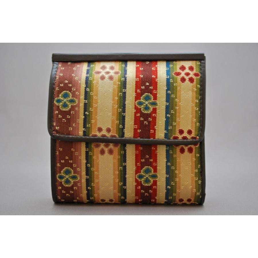 龍村織物 経錦 花文暈繝錦 二つ折り財布 : 加納屋北岸 - 通販 - Yahoo