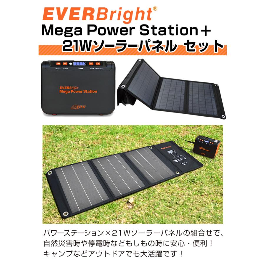 メテックス ポータブル電源 バッテリー EVERBright メガパワー