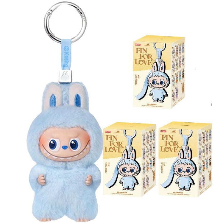 POP MART THE MONSTER PIN FOR LOVE シリーズ ぬいぐるみ【3ピース