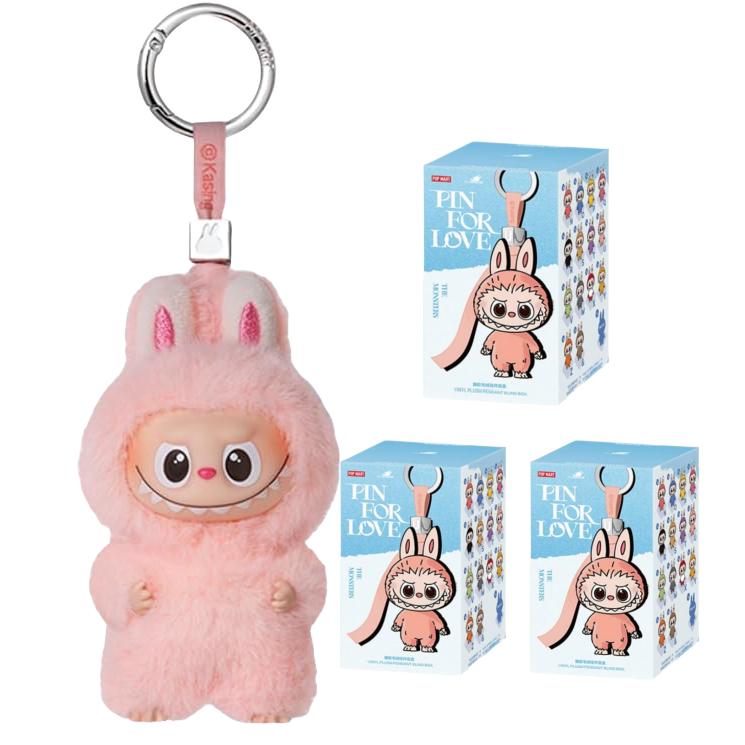 POP MART THE MONSTER PIN FOR LOVE シリーズ ぬいぐるみ【3ピース