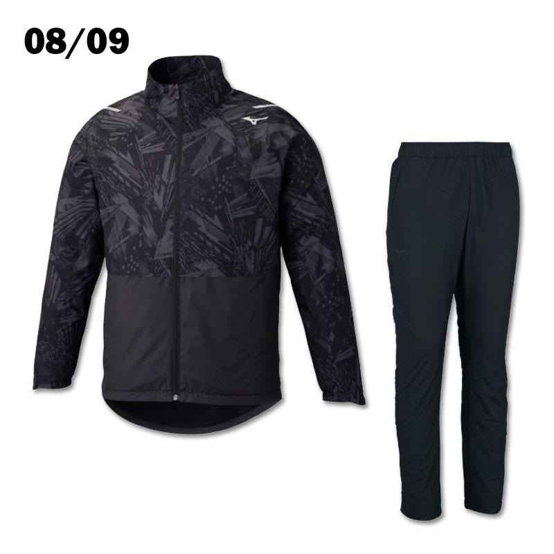 MIZUNO（ミズノ） 裏起毛ウインドブレーカー上下セット ブレスサーモ