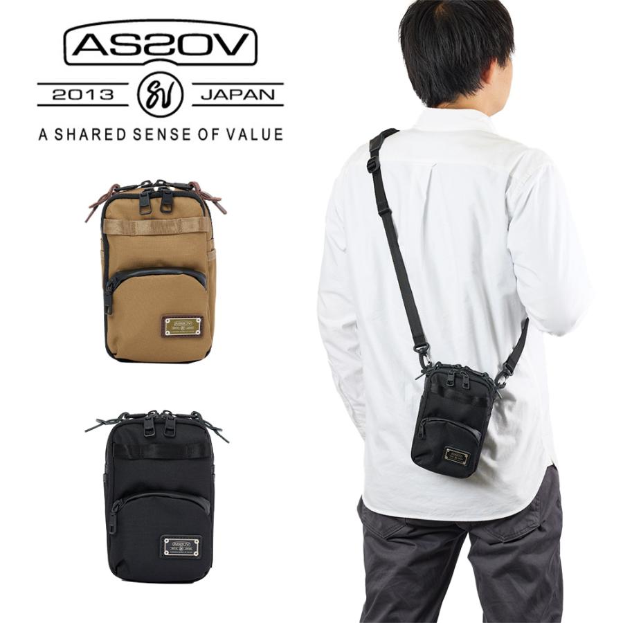 AS2OV（アッソブ） ミニ ショルダーバッグ バッグ メンズ レディース